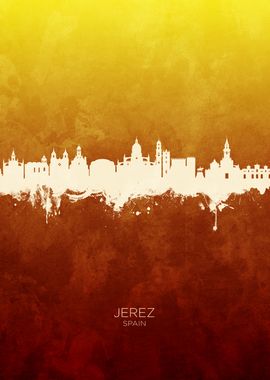 Jerez Spain Skyline