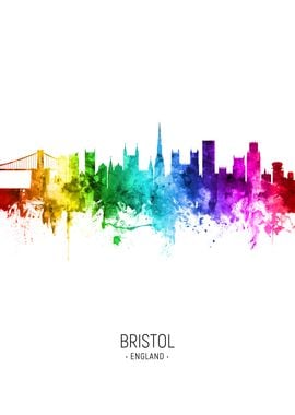 Bristol England Skyline