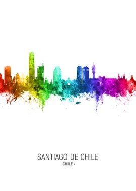 Santiago de Chile Skyline