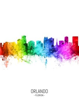 Orlando Florida Skyline