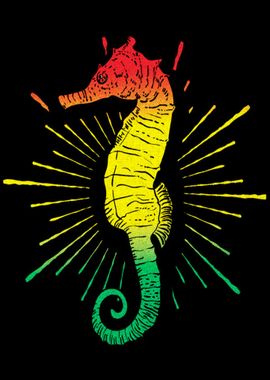 Reggae Music Seahorse Regg