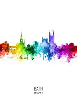 Bath England Skyline