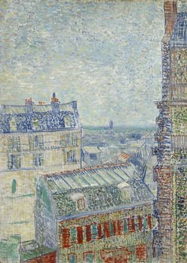 View of Paris from Vincent