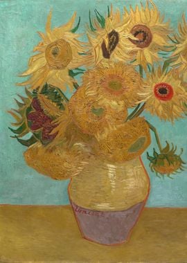 Sunflowers 1888 or 1889