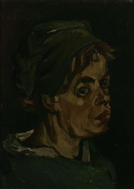 Head of a Woman 1885 08