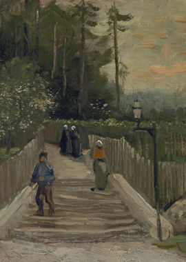 Sloping Path in Montmartre