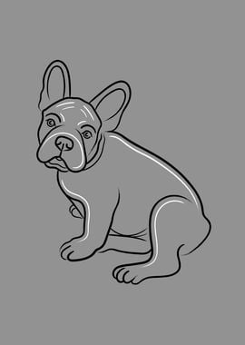 French Bull Terrier Dog