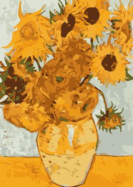 Van Gogh flowers