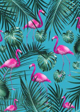 Tropical Flamingo 4 