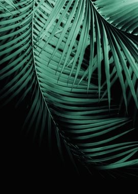 Palm Leaves Green Vibes 3