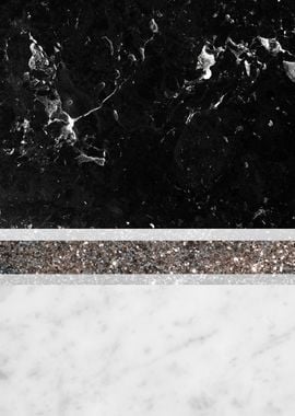 Black White Marble 1 