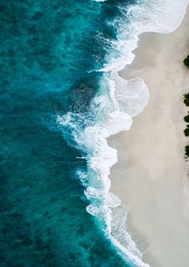 Sea on sandy Beach