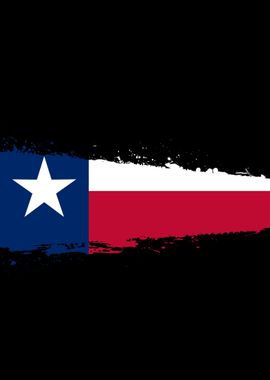 Texas Flag Splash