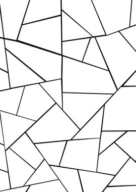 Black White Geometric 4