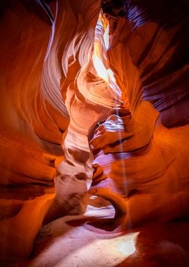 Lights in Antelope Canyon