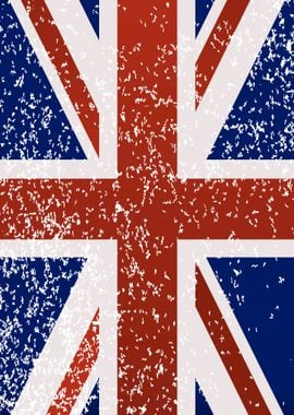 Grunge British Flag