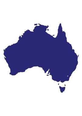 Australia Silhouette