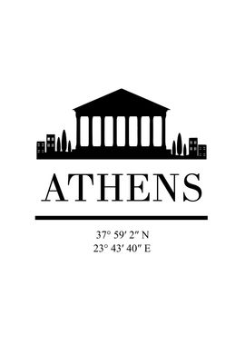 Athens Skyline Greece