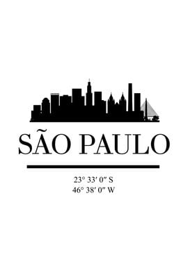 Sao Paulo Skyline Brazil