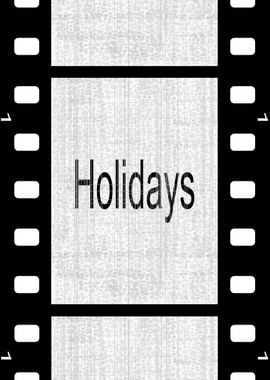 Holidays Film Strip