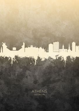 Athens Georgia Skyline USA