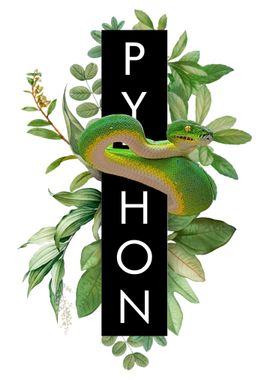 Green Tree Python Tropical