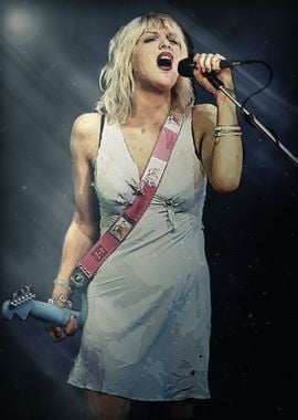 Superstars Courtney Love