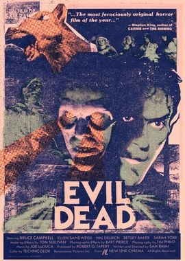 Evil Dead Custom Poster