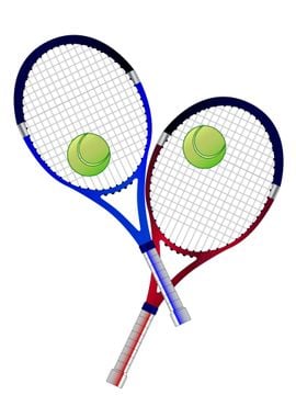 Doubles Tennis Racket