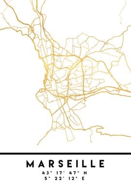 Marseille Map France