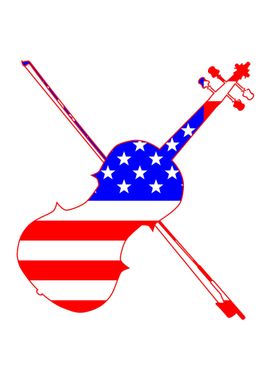 Stars And Stripes Fiddle