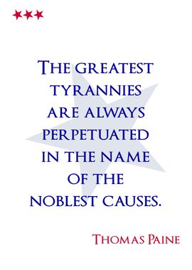 Thomas Paine Tyrannies