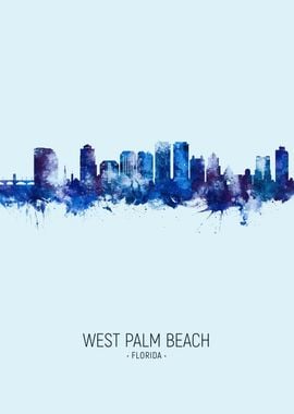 West Palm Beach Skyline