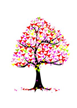 Summer Hearts Tree