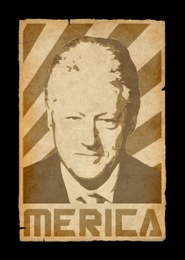 Clinton Merica Vintage