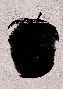 Black Graffiti Apple 03