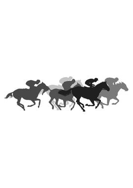 Horse Racing Vertical