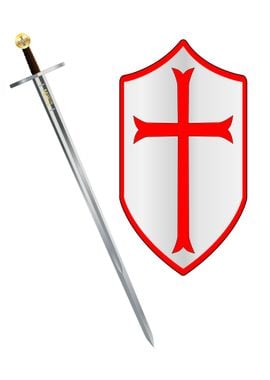 Crusaders Sword and Shield