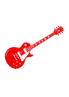 Red Electric Guitar