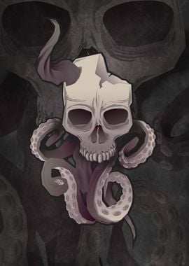 tentacle skull