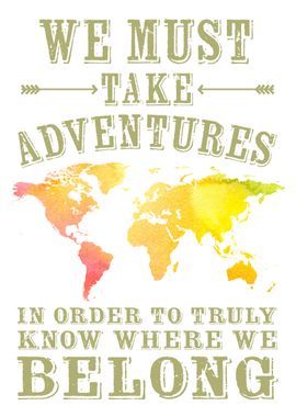 world adventure travel art