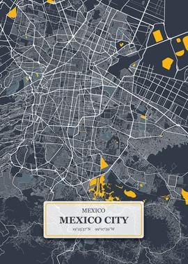 Mexico City City Map