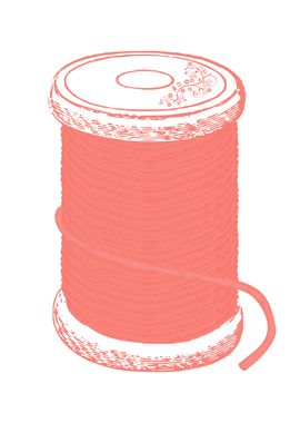 cotton reel sewing art