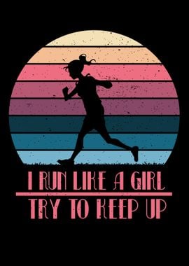 Girl Running 