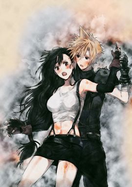 Tifa and Cloud