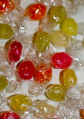 Colorful candies bon bons