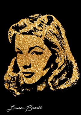 Lauren Bacall portrait