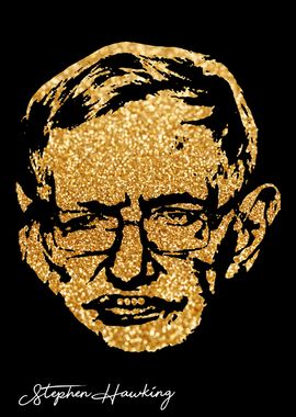 Stephen Hawking portrait