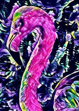 Flamingo Art