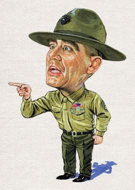 R Lee Ermey As Gunnery Ser